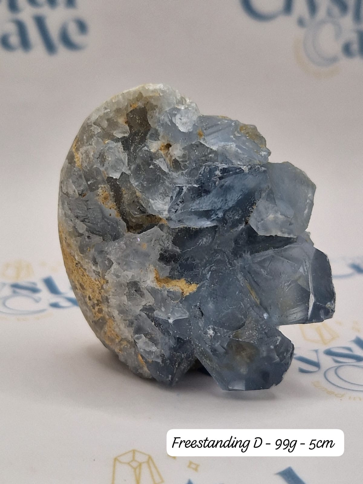 Celestite Freeform | Raw Crystal | Freestanding