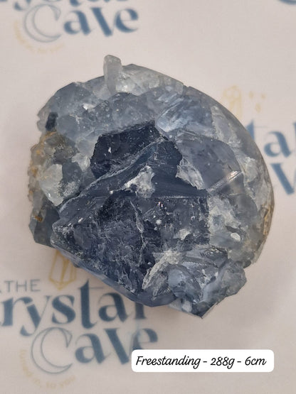 Celestite Freeform | Raw Crystal | Freestanding