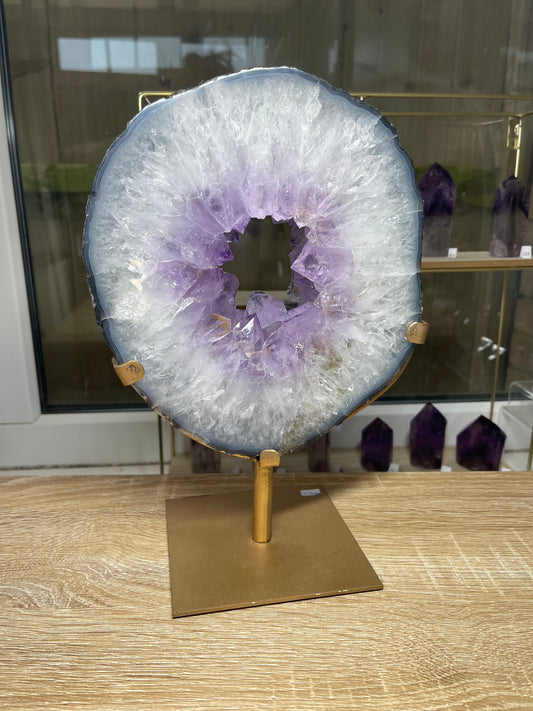 Amethyst Portal with Stand | 3.5kg | Statement Piece