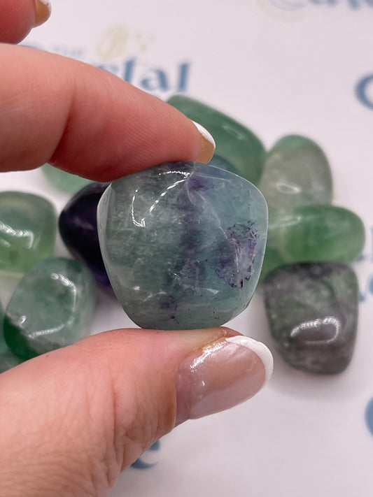 Fluorite Tumble