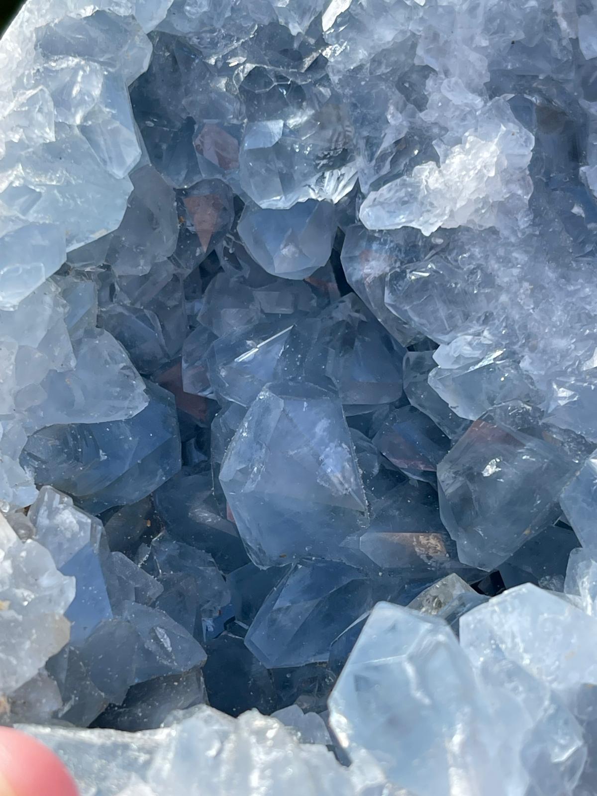 Celestite Raw Statement Crystal