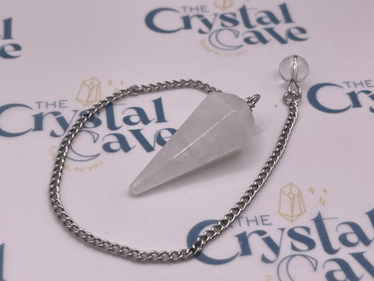 Clear Quartz Pendulum