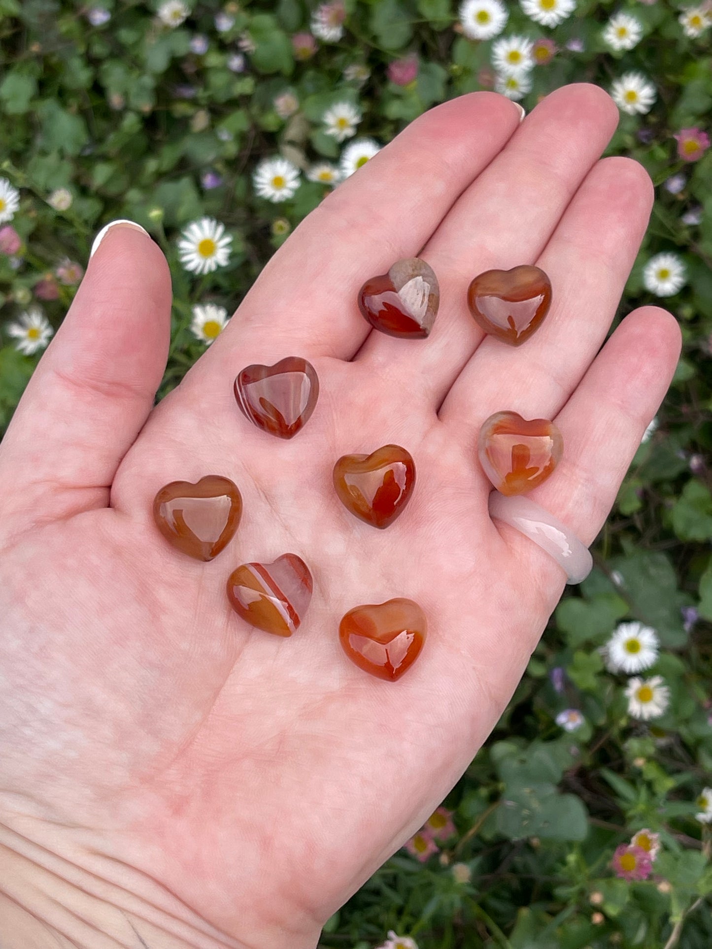 Carnelian Mini Heart