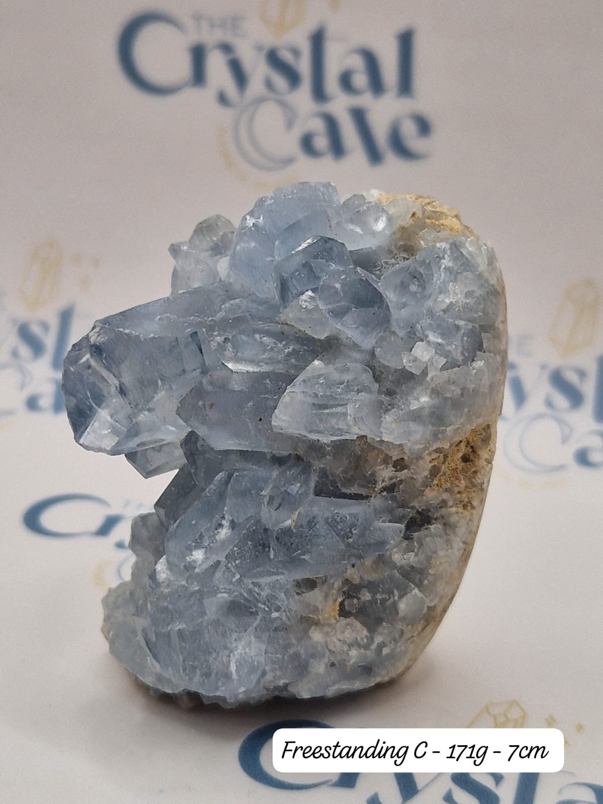 Celestite Freeform | Raw Crystal | Freestanding