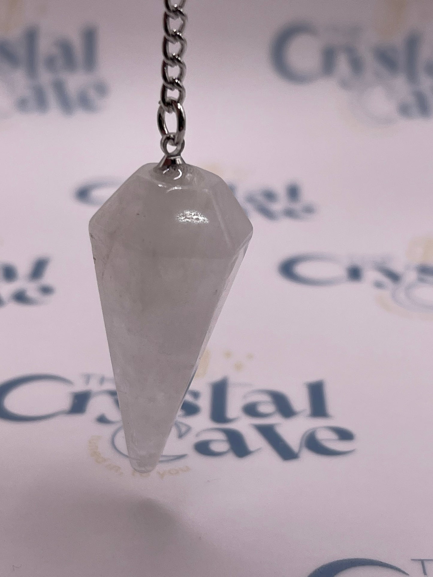 Clear Quartz Pendulum