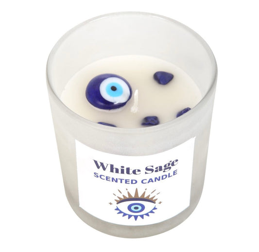 White Sage Protection Candle