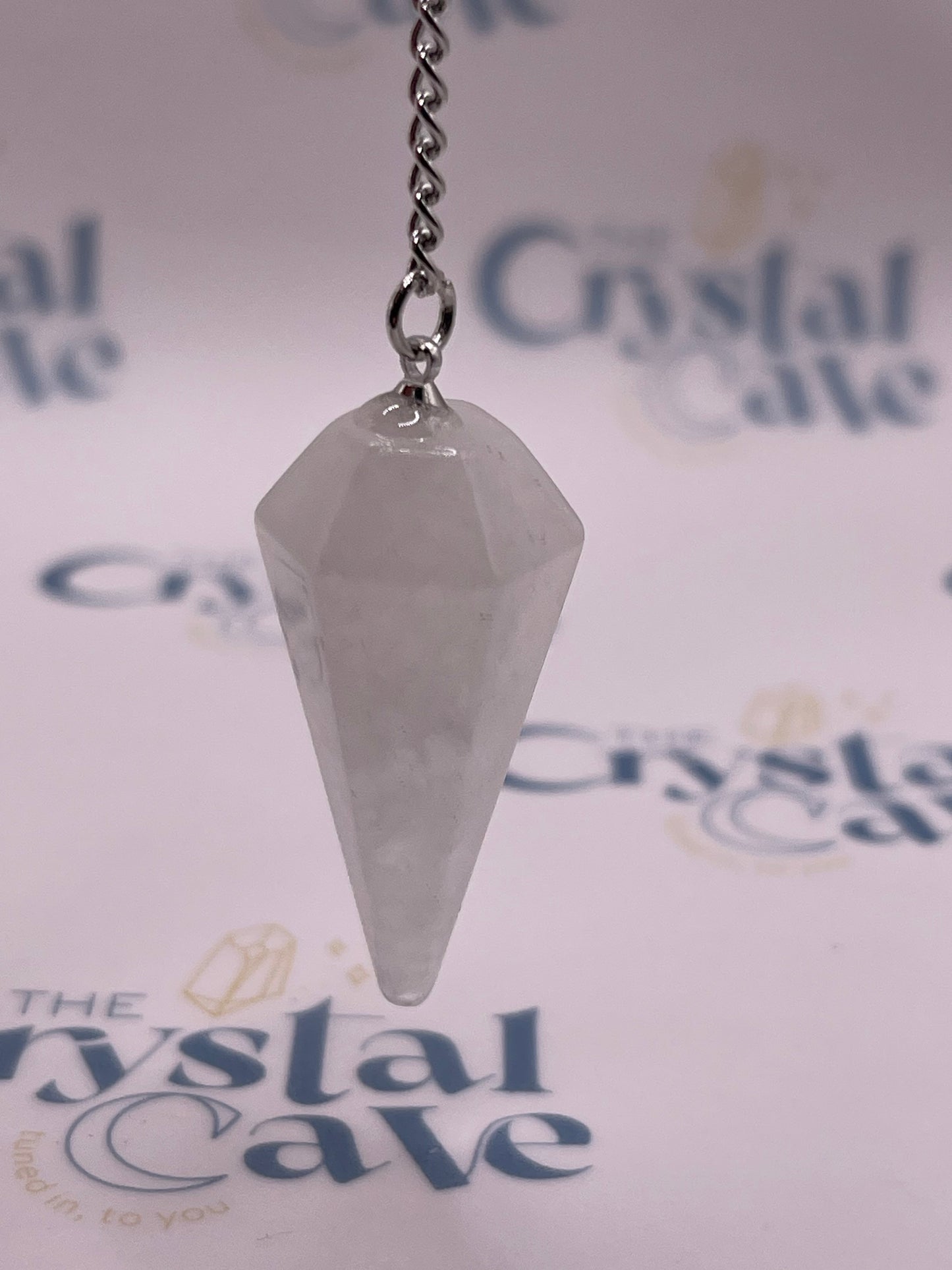 Clear Quartz Pendulum