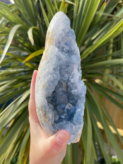 Celestite Raw Statement Crystal