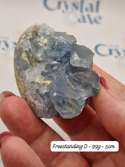 Celestite Freeform | Raw Crystal | Freestanding