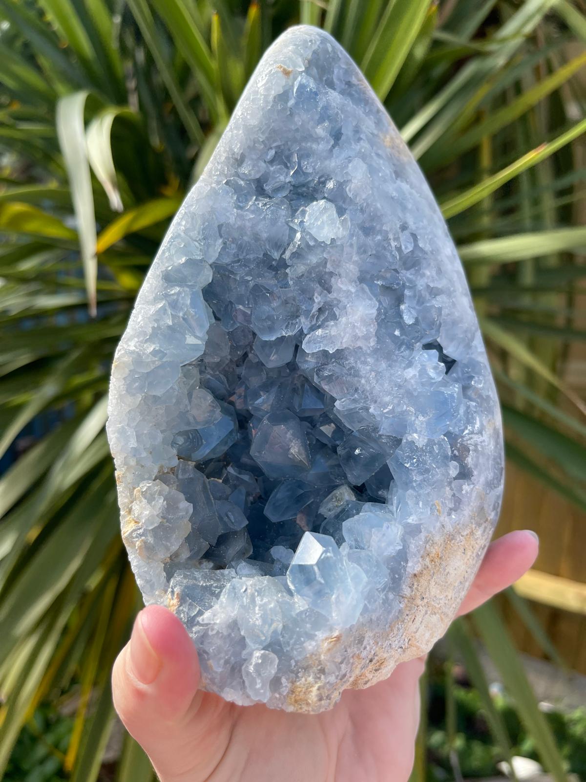 Celestite Raw Statement Crystal