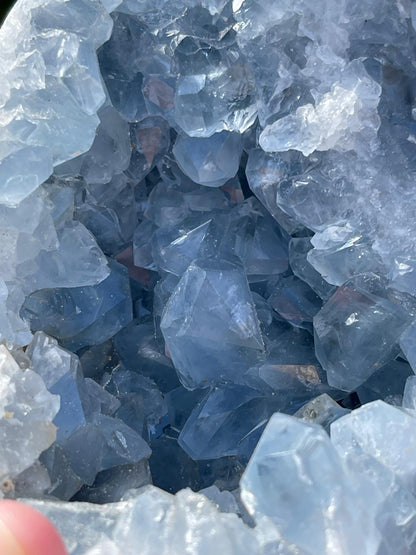 Celestite Raw Statement Crystal