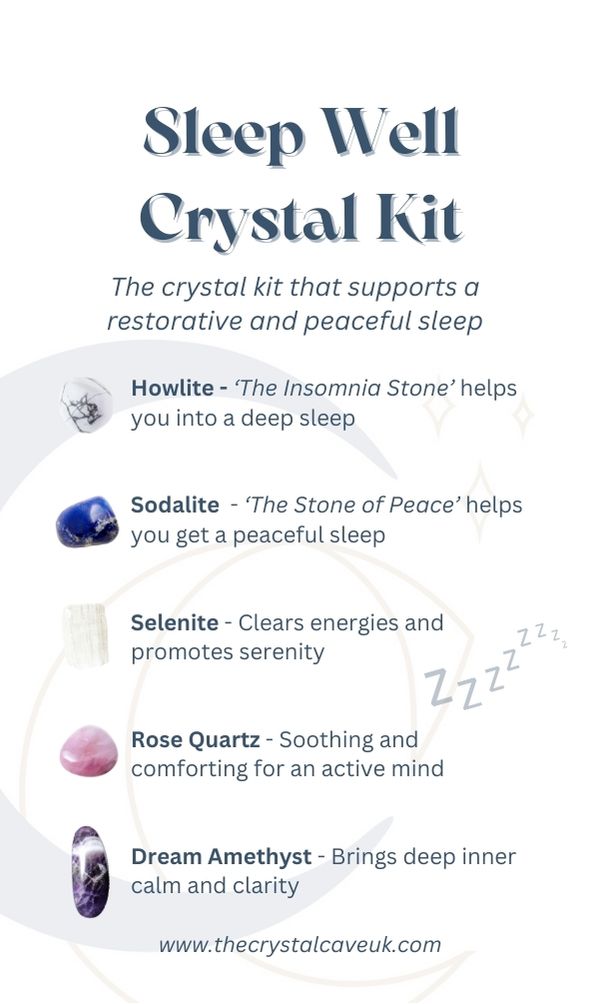 Sleep Well - Crystal Gift Set