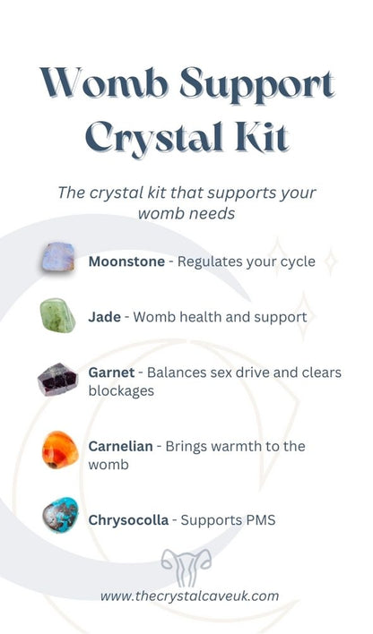 Womb Support - Crystal Kit