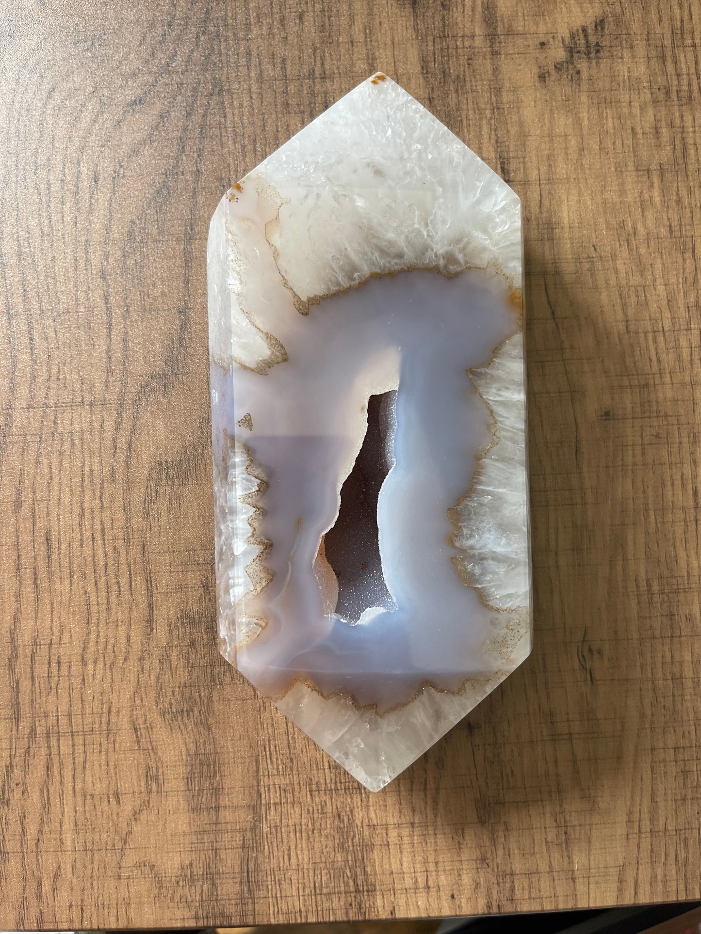 Agate Double Terminated Tower | B | 1286g