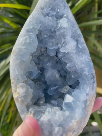 Celestite Raw Statement Crystal