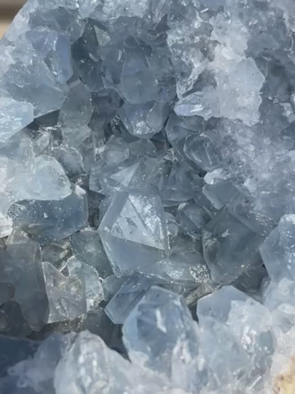 Celestite Raw Statement Crystal