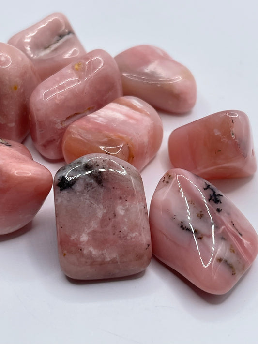 Peruvian Pink Opal Tumble