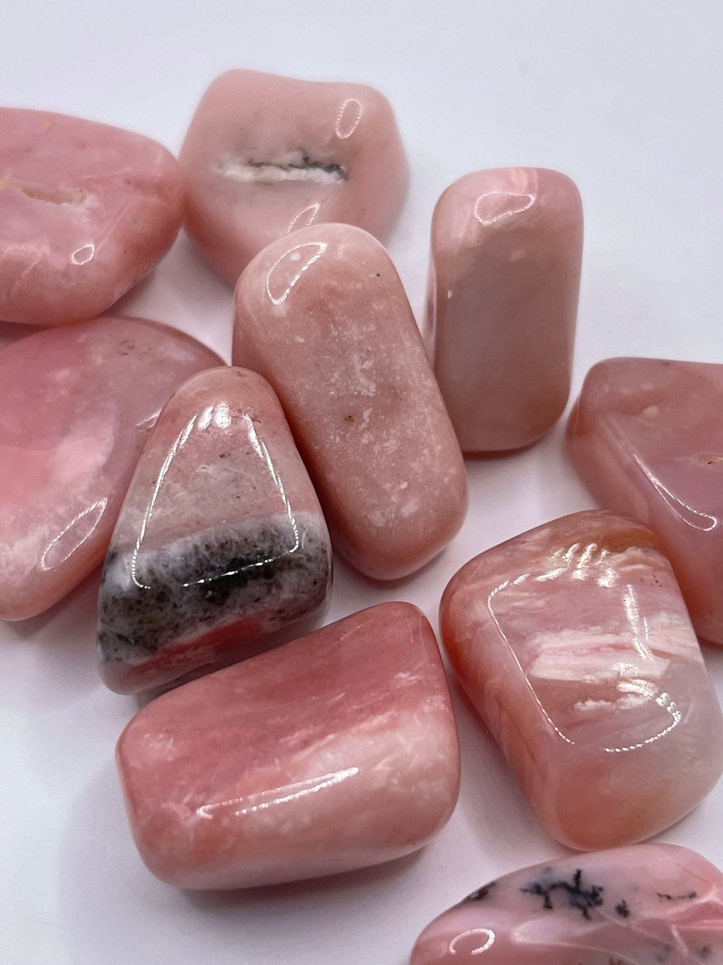 Peruvian Pink Opal Tumble